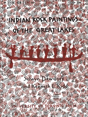 cover image of Indian Rock Paintings of the Great Lakes